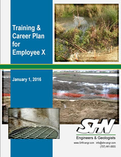 training and career plan cover