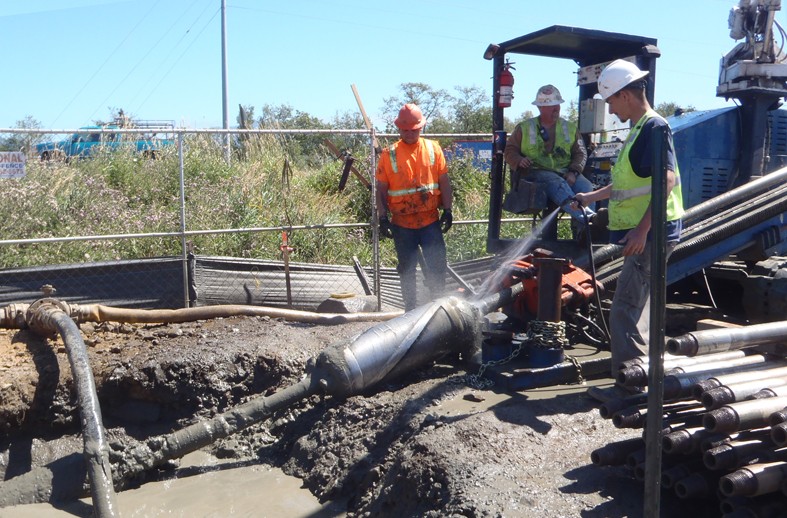Horizontal directional drilling for the City of Bay City, OR