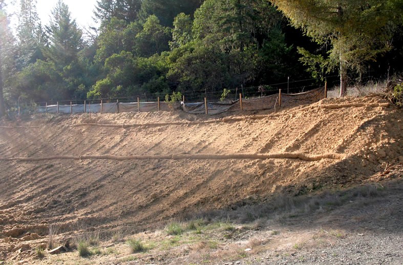 Erosion control during excavation
