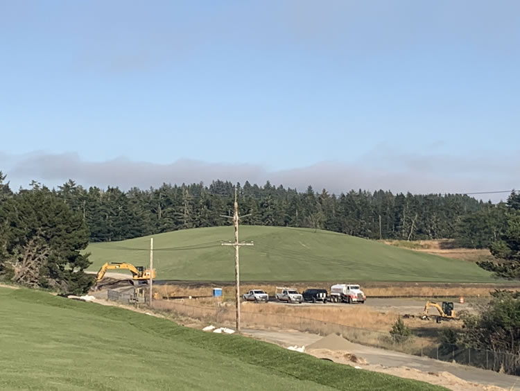 ClosureTurf is installed on Cell 2 (foreground) and Cell 3 (background).