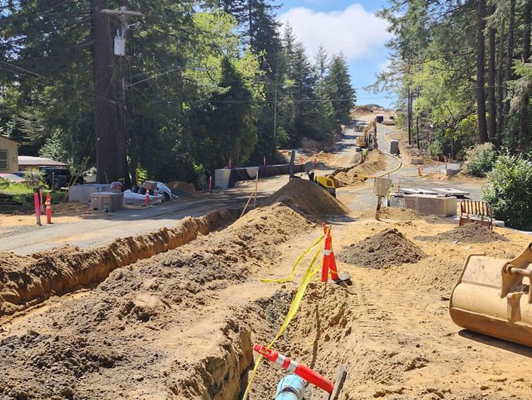 Site development during May 2025.