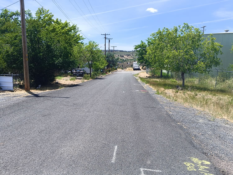 The scope included surveying the residential areas in the immediate vicinity of the tanks.