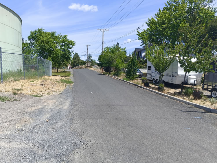 The scope included surveying the residential areas in the immediate vicinity of the tanks.